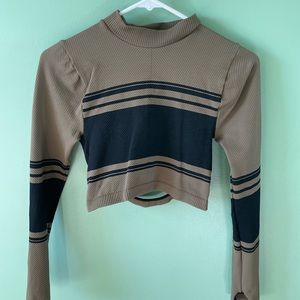 Xs cropped free people movement top.